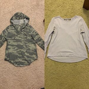 Girl’s S.O. & Old Navy Long-sleeved Tops, size large
